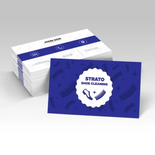 19pt Suede Business Cards