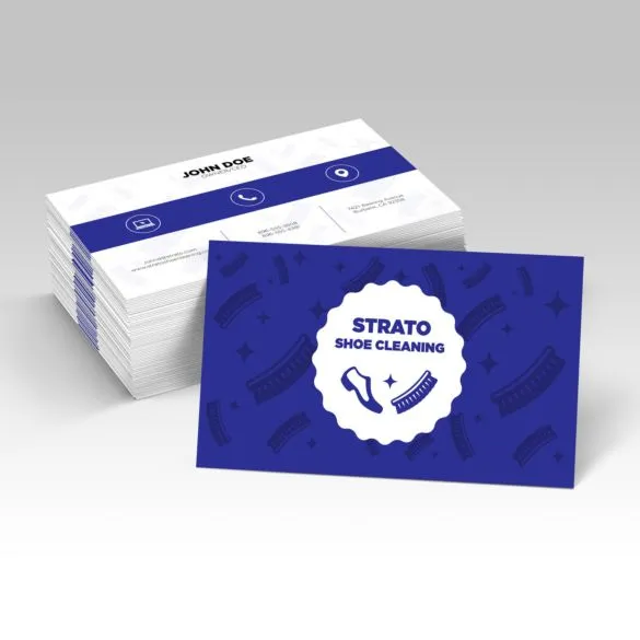19pt Suede Business Cards